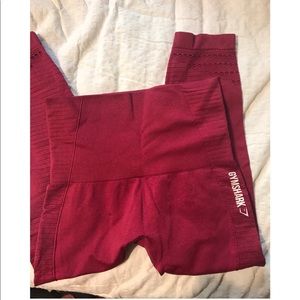 Cropped gymshark seamless leggings